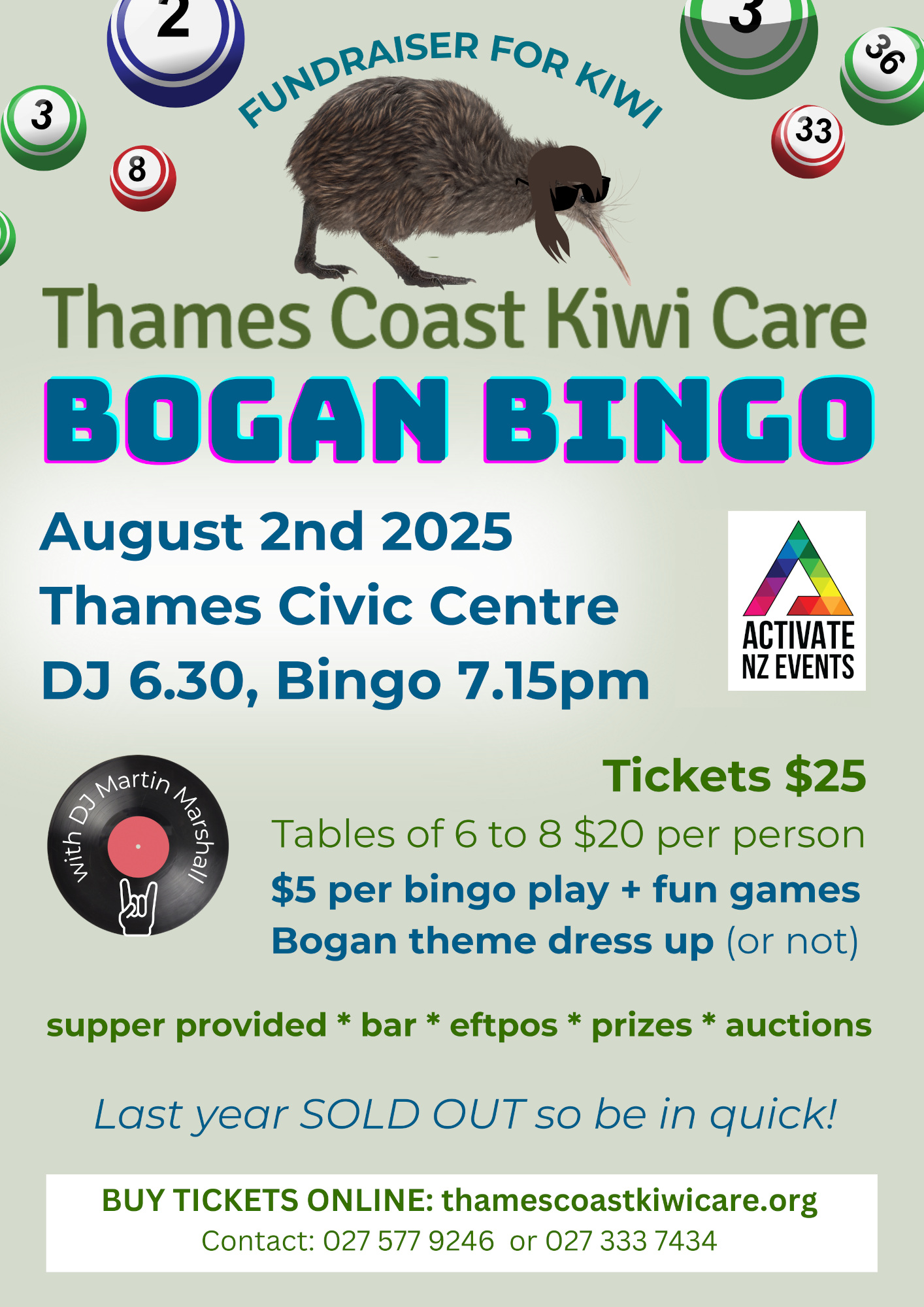 Bogan Bingo Poster